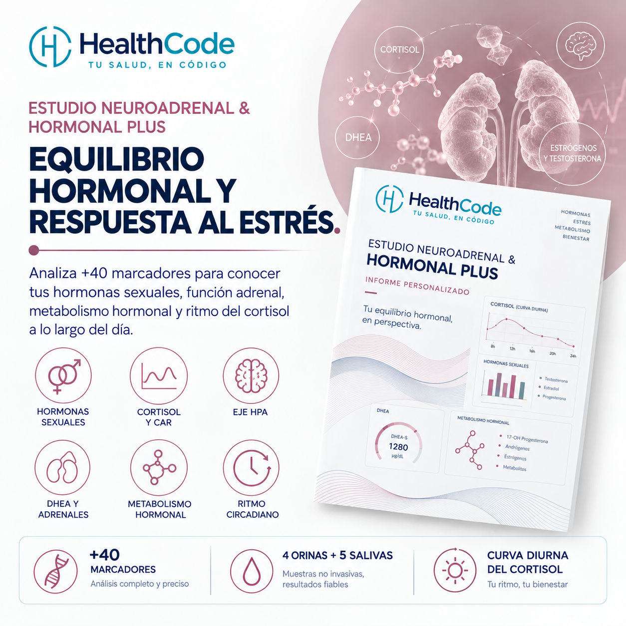 Health Code presentation image for NeuroAdrenal & Hormonal Plus Study