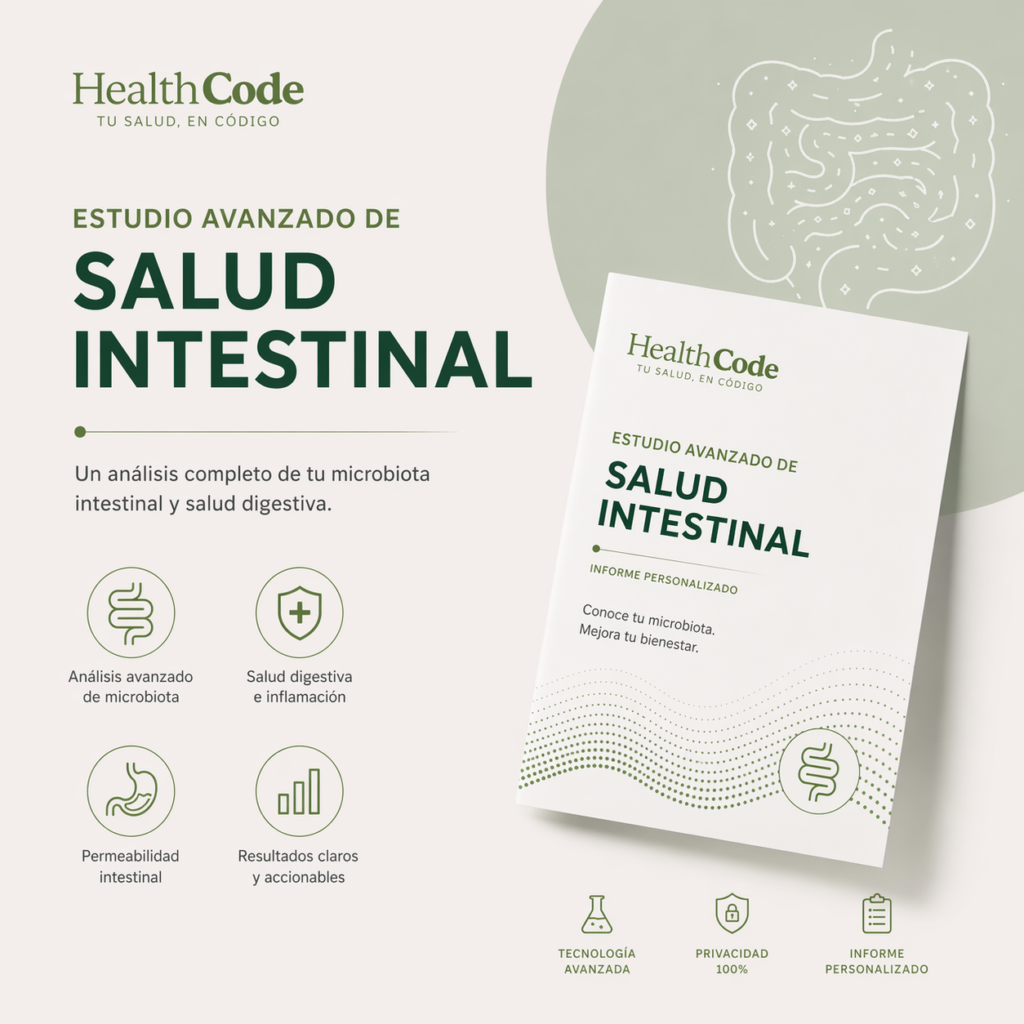 Estudio Avanzado de Salud Intestinal test de microbiota