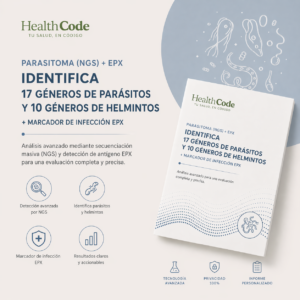 Parasitoma estudio de parasitos intestinales por NGS + EPX