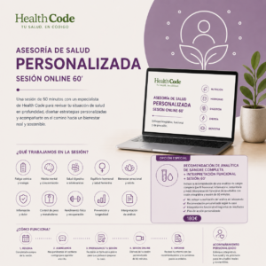 Asesoramiento de bienestar online sesión 60 minutos