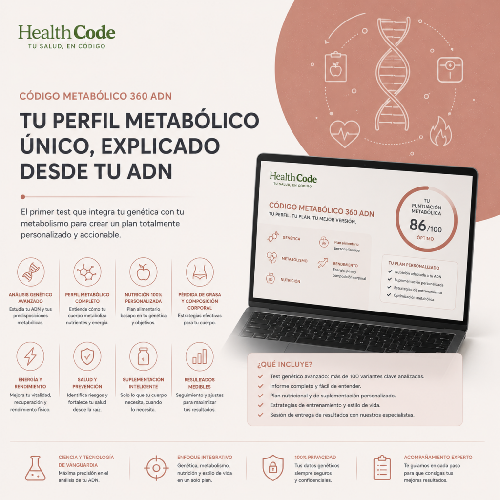 codigo metabolico 360 ADN